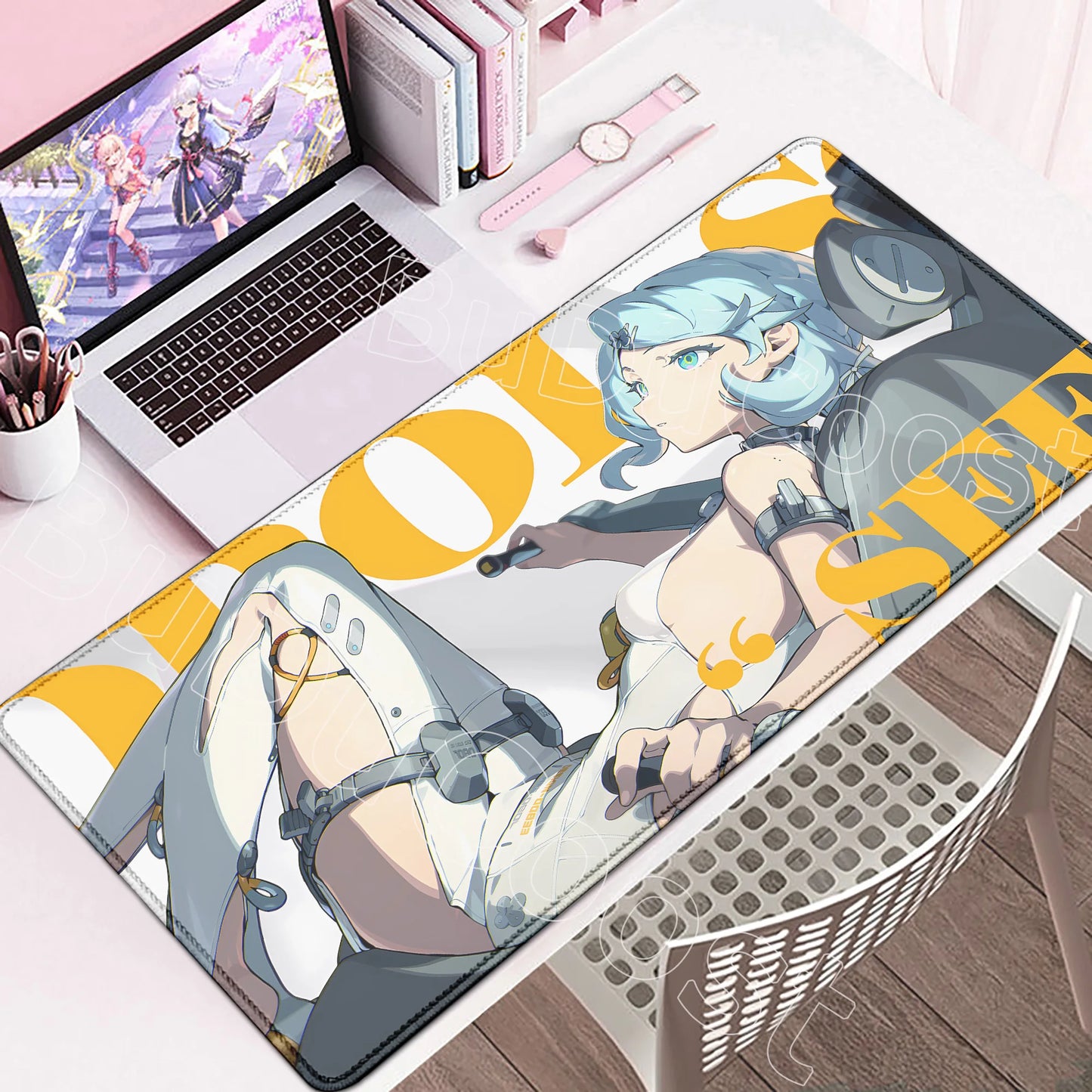 Zenless Zone Zero Karakter Geniş Mouse Pad