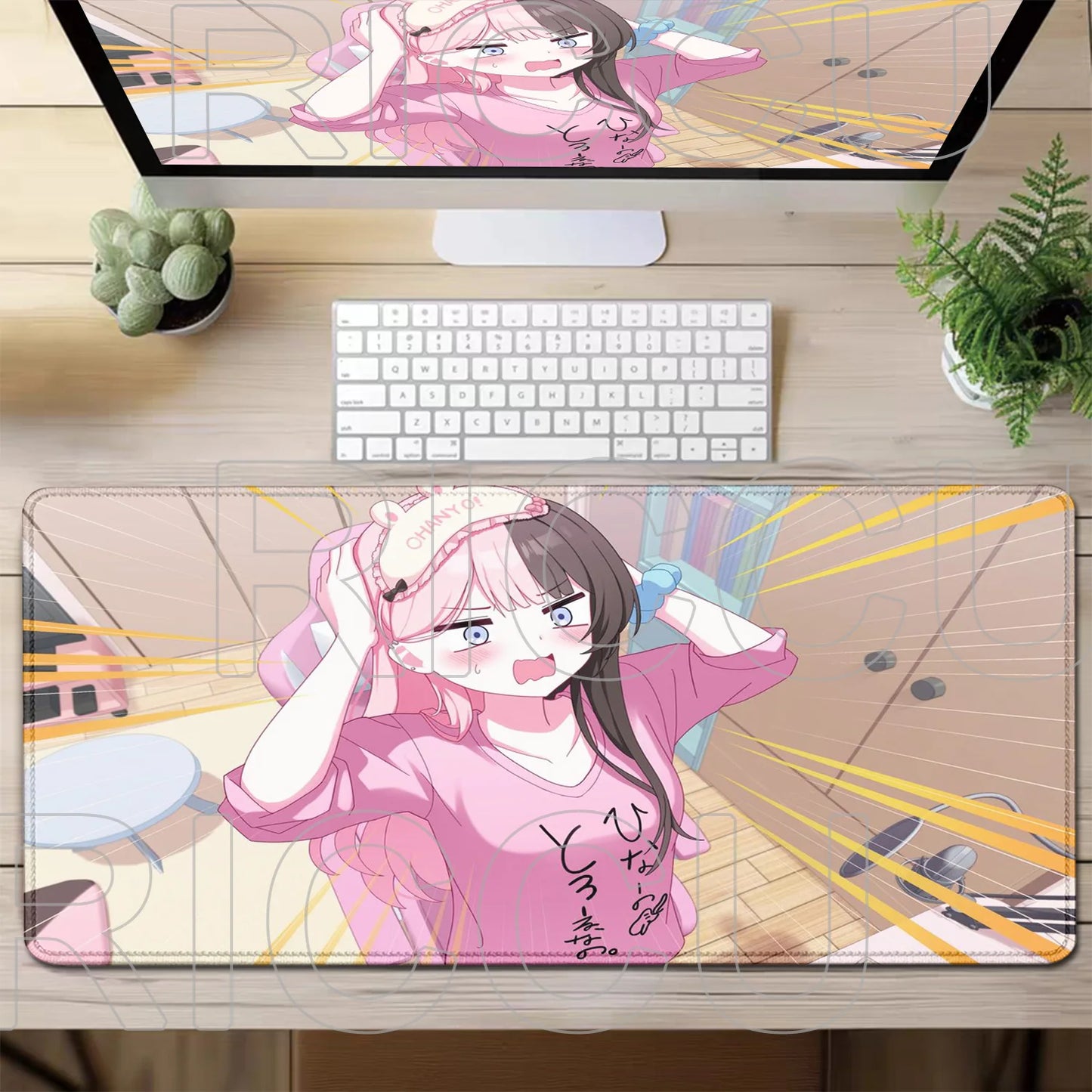 VSPO Hinano Tachibana Anime Geniş Mouse Pad