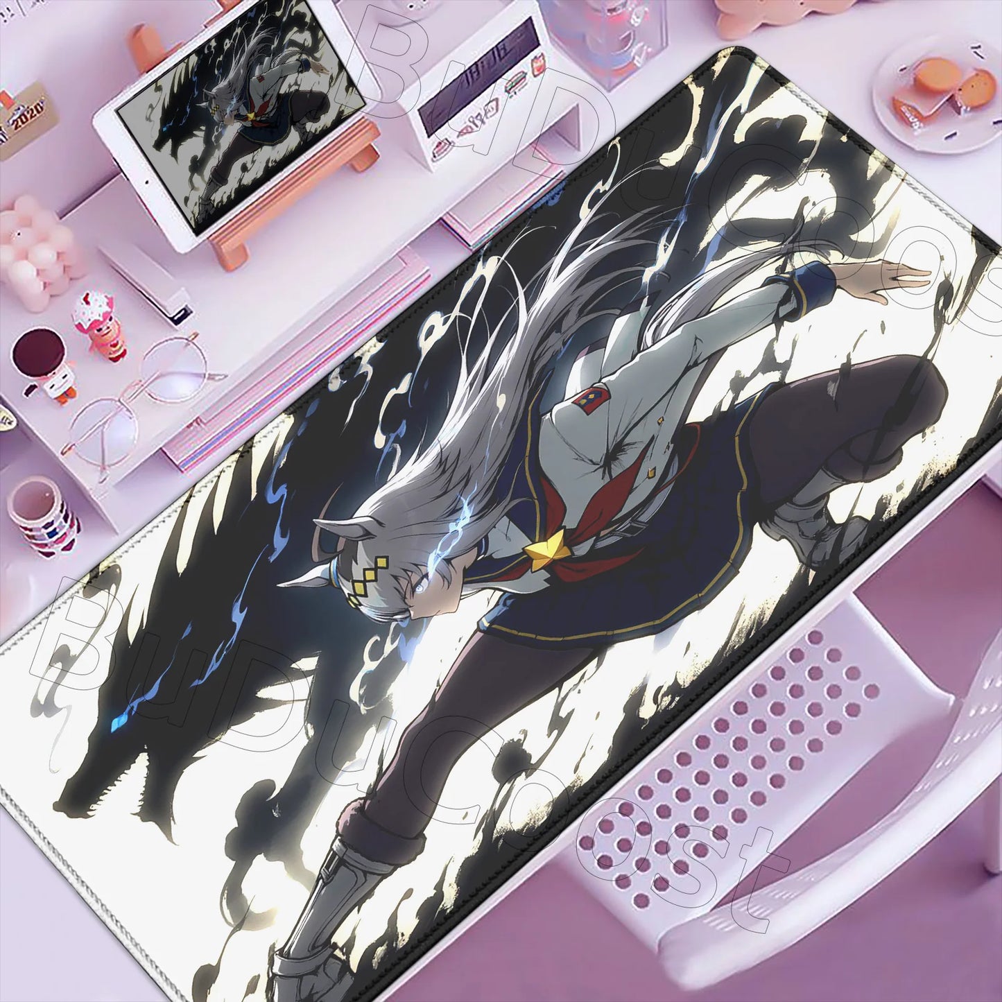Umamusume Oguri Cap Anime Geniş Mouse Pad
