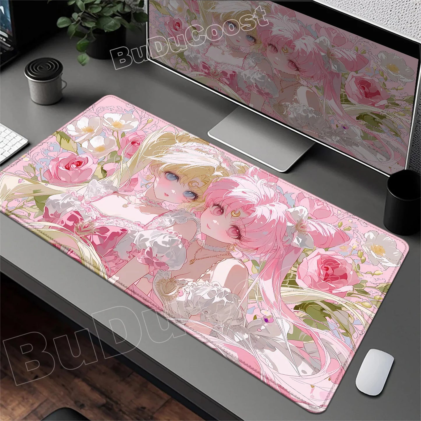 Sailor Moon Anime Geniş Mouse Pad